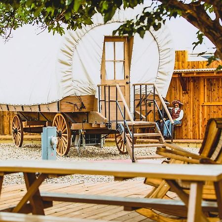 The Big Texan - Cabins And Wagons Amarillo Bagian luar foto